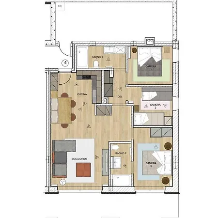 Bizet - Limone 1400 Apartment *